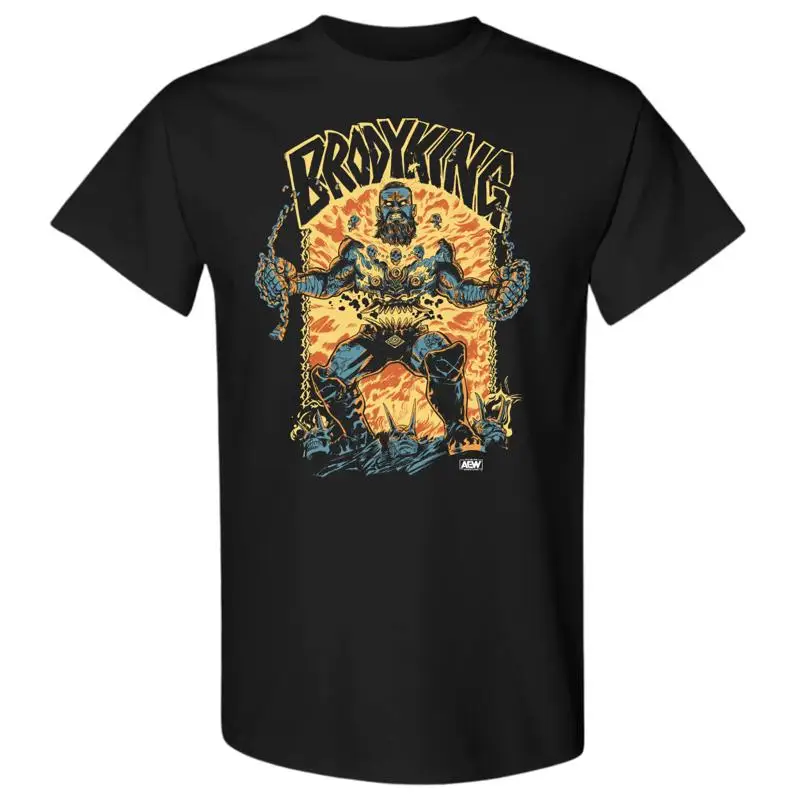 Camiseta oficial BRODY KING BIG BURNING AEW