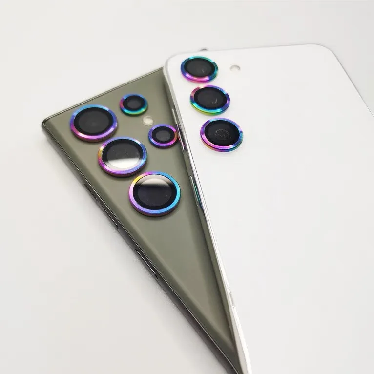 ل S26 الترا ماتيل الدائري + كاميرا الزجاج لسامسونج غالاكسي S25 زائد الذهب الخلفي غطاء للعدسات لسامسونج S25 الترا حامي العدسة #4