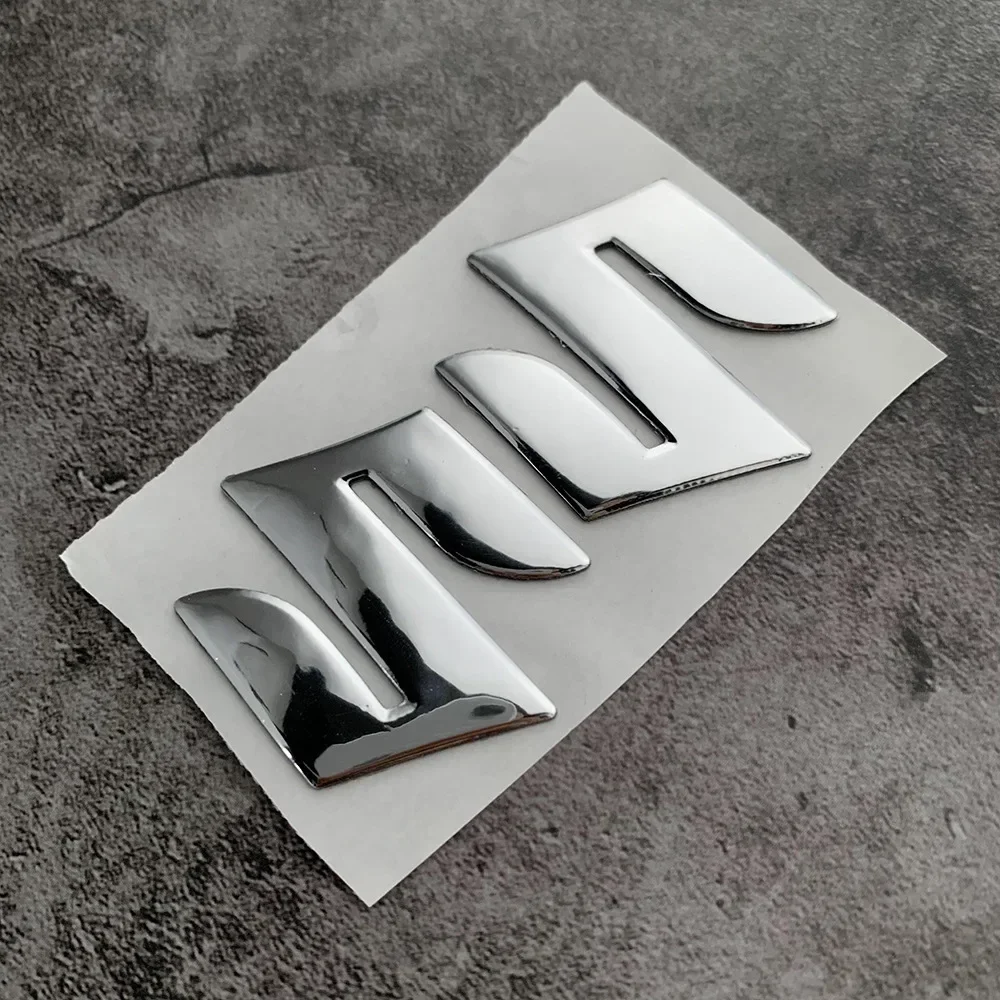 2pcs New Motorcycle Sticker 3D PVC for Suzuki Sticker S Logo 3D Tank Decal Logo Gold Emblem Waterproof Decor