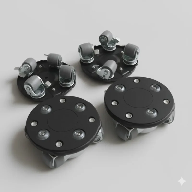 Heavy Duty Furniture Mover Base,Universal Casters For Sofa,Fish Tank,Washer,Tea Table