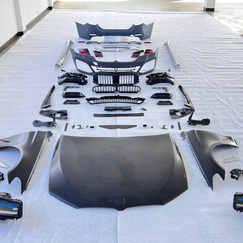 

5 series F10 F18 TO G30G38LCI 530i 535i MT BODY KITS FOR F10 F18 to G30 G38 LCI hood fenders bumpers grille headlamp tail light