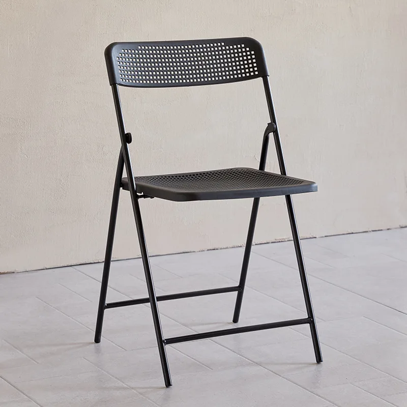 Minimally colored folding hole chairs, party activity chairs, dining chairs, office chairs, conference chairs, outdoor chairs image 6