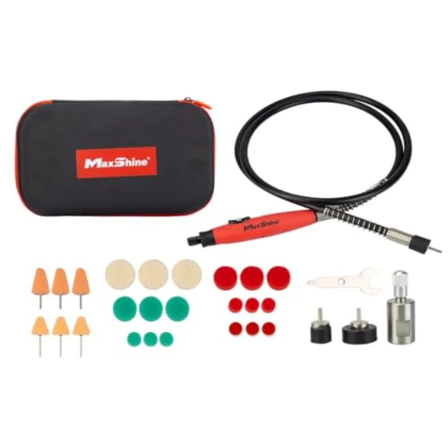 

Профессиональная мини-полировальная машинка с адаптером 5/8 для роторных инструментов - для полировки фар, стоп-сигналов, дисков автомобиля - для автодетейлинга