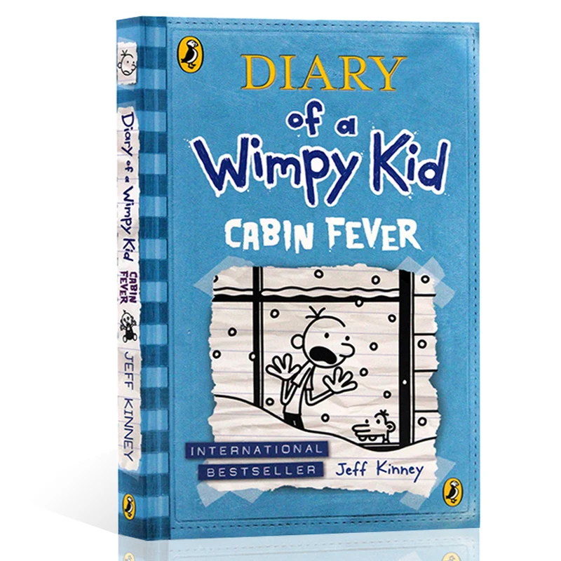 16 Books/set Diary of A Wimpy Kid Comic Book Set Learning English Language Books for Children Kids Story Books In English Gifts