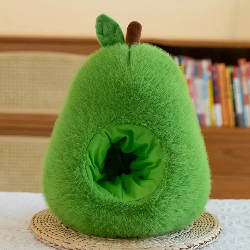 Abacate brinquedo de pelúcia capivara boneca capibala travesseiro de dormir grande plushie kawaii criativo frutas pano almofada meninos presentes aniversário