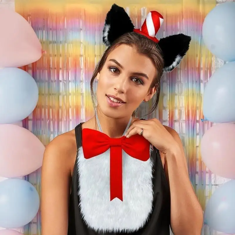 270d adorabile gattini per copricapo copricapo anime anime Halloween Costume Chiesa della fascia