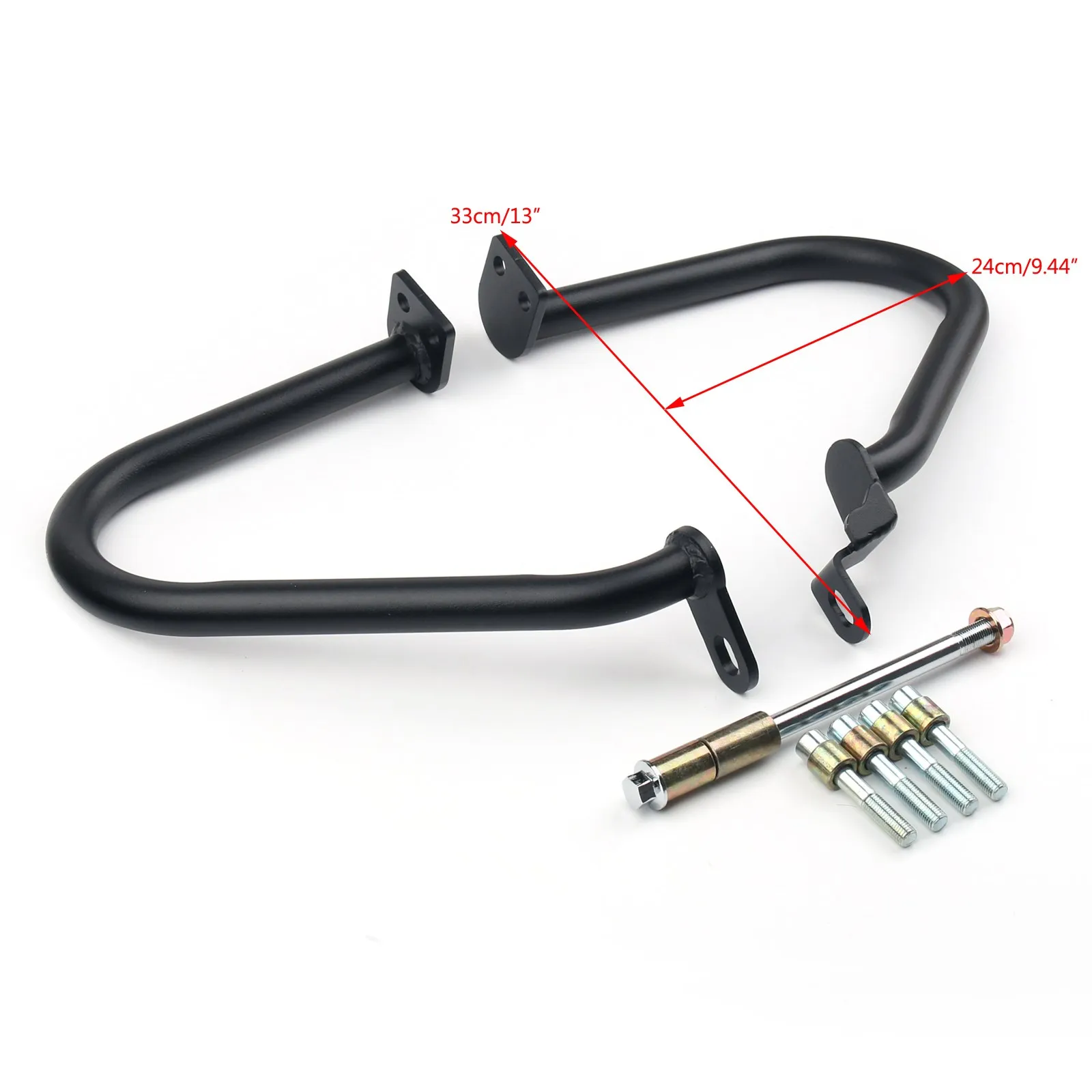 Black Highway Engine Guard Crash Bars for T100 T900 2009-2017 2010