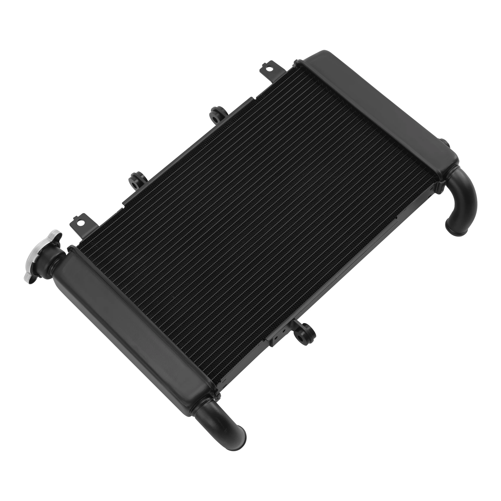 Motorcycle Radiator Cooler Cooling For Honda CB650F 2018 Replace 19010-MJE-306 Black aluminium