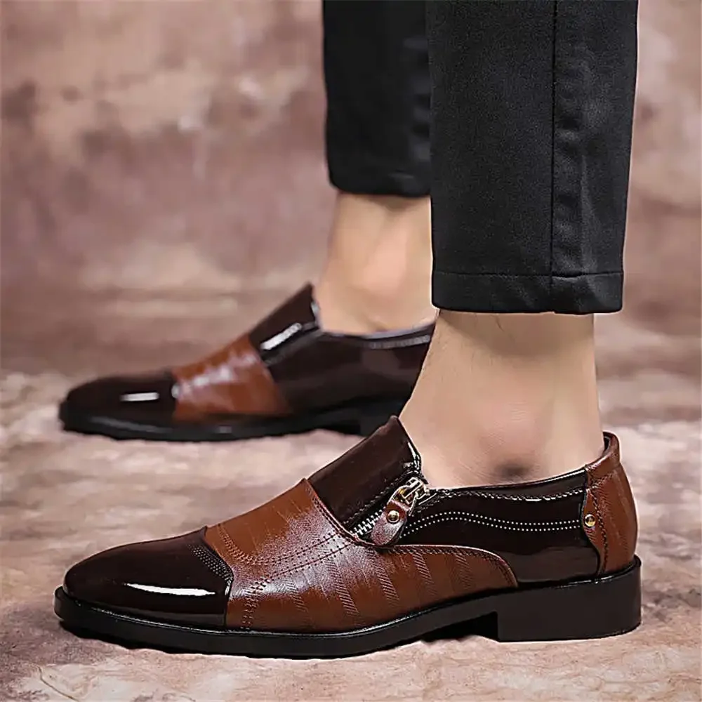 38-46 Lacquer Leather Elegant Man Shoes Heels Snaeker Shoes Men Casual Dress Shoes Sneakers Sports Popular Shoos Festival