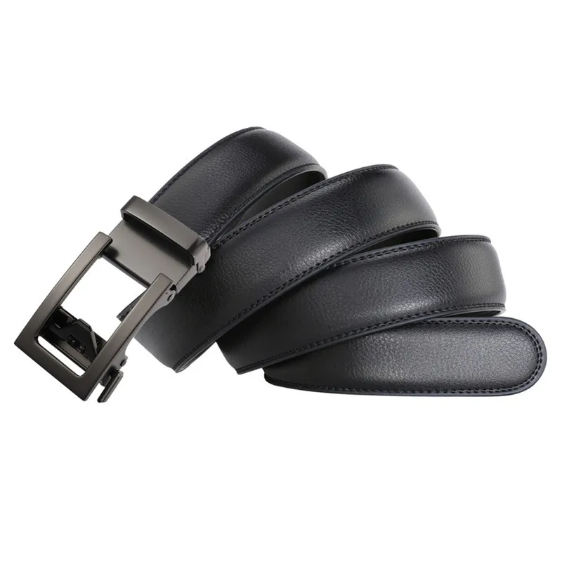 

Men's Belt Male Belts for Men Strap Hollowed out Automatic Buckle Genuine Leather Men Belt Cummerbunds