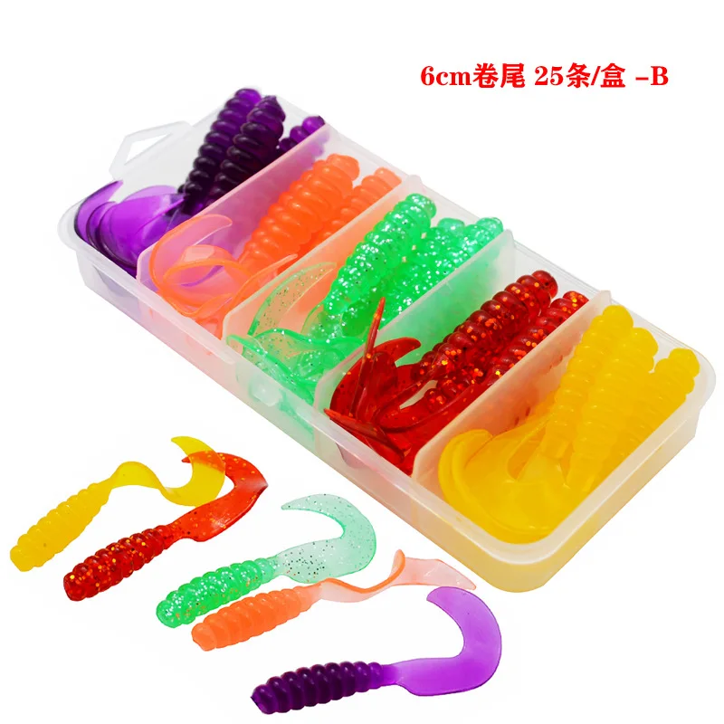 Y06 Fishing Bait Suit Soft Capuchin Maggot Multicolor Bionic Bait Lure Fishing Gear Accessories