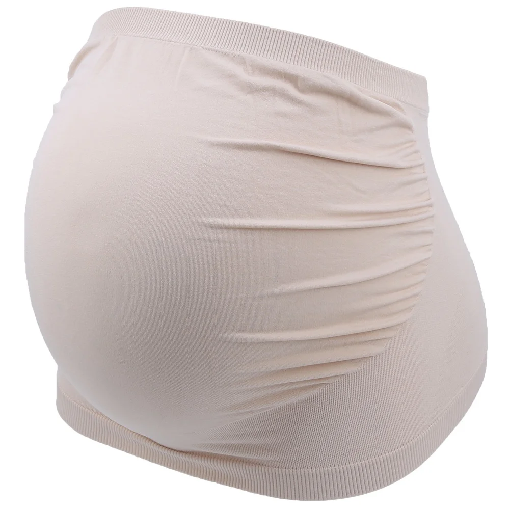 Maternity Belt Breathable Abdominal Pregnancy Support Belt Soft Maternity Belly BraceSkin Color
