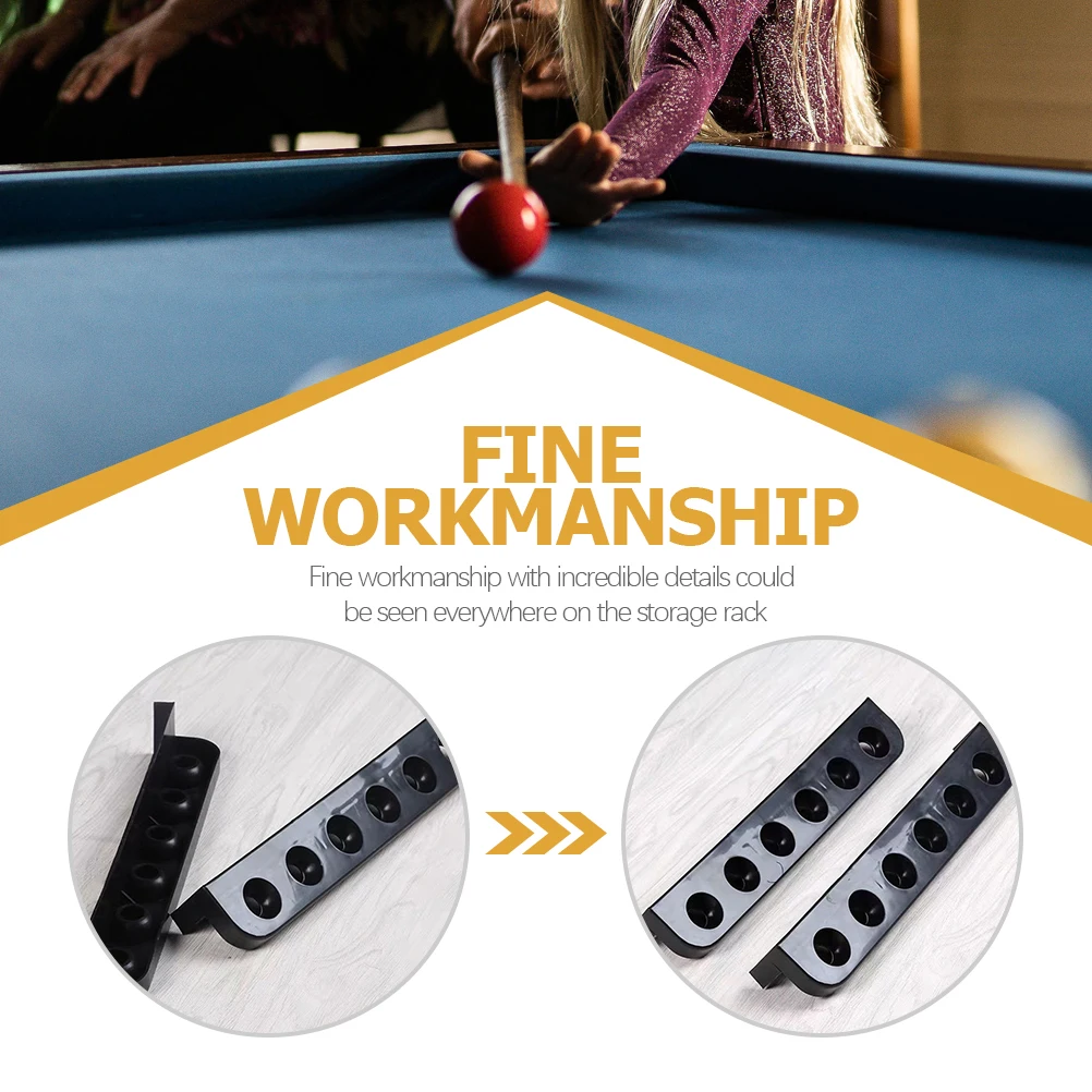 Billiard Rack Holder Portable Pool Cue Floor Stand Mount Type Stick Accessories