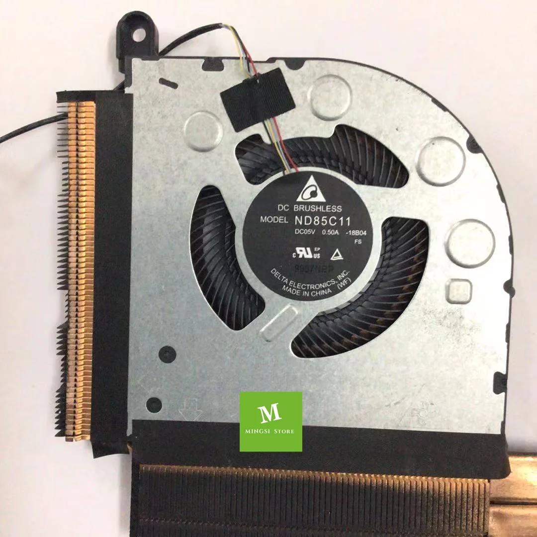 Imagem -02 - para Lenovo Legion Y74017ichg Cpu Ventilador de Refrigeração e Dissipador de Calor 5h40s19890