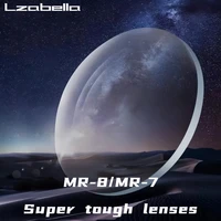 Lzabella MR-8/MR-7 lentes asféricas súper resistentes para miopía, hipermetropía, antirreflectantes, antiarañazos, HD, sin montura, lentes ópticas