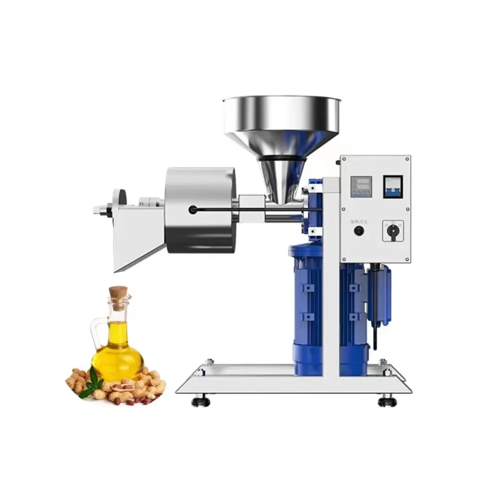 

15-20kg/h Edible Rapeseed Oil Pressing Machine Peanut Oil Making Machine HJ-P25