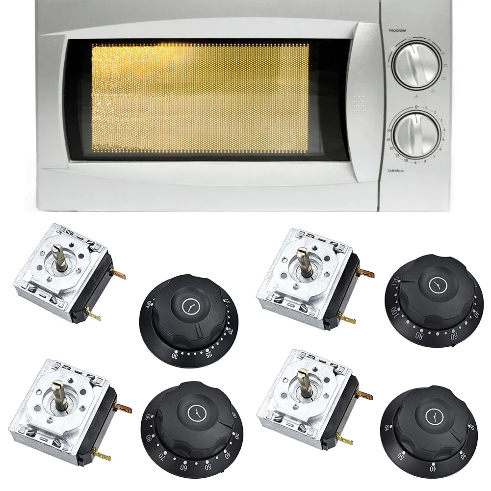 1pcs Electric Oven Timer Microwave Oven Timer 16A 250V Rice Cooker Timer Switch For Kitchen Management Time Settings With Bell