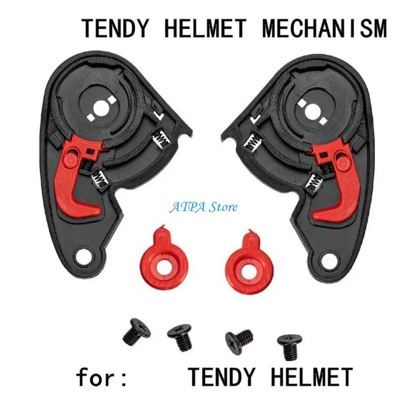 

U13C Helmets Accessory Motorcycle Helmets Lens Base Visor Fixing Screws Base for NZI TENDY Helmets