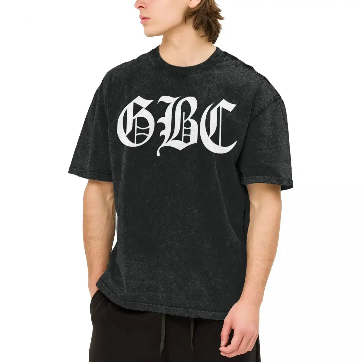 

Funny Vintage GBC Lil Peep Men's T-shirt Printed Tops are loose and slim fit Women's T-shirts