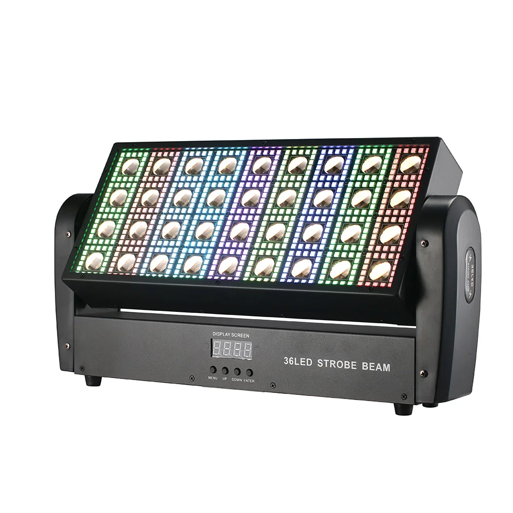 

200W LED Strobe Beam Light RGBW Moving Head Lights DMX512 Mixing Stage Disco Effect DJ Equipment For Nightclub Event Party