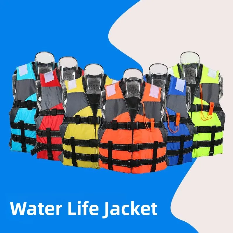 

Adult And Child Life Jacket Fishing Vest Style Cross Belt Inflatable Water Clothing Home Leisure Outdoor Activity