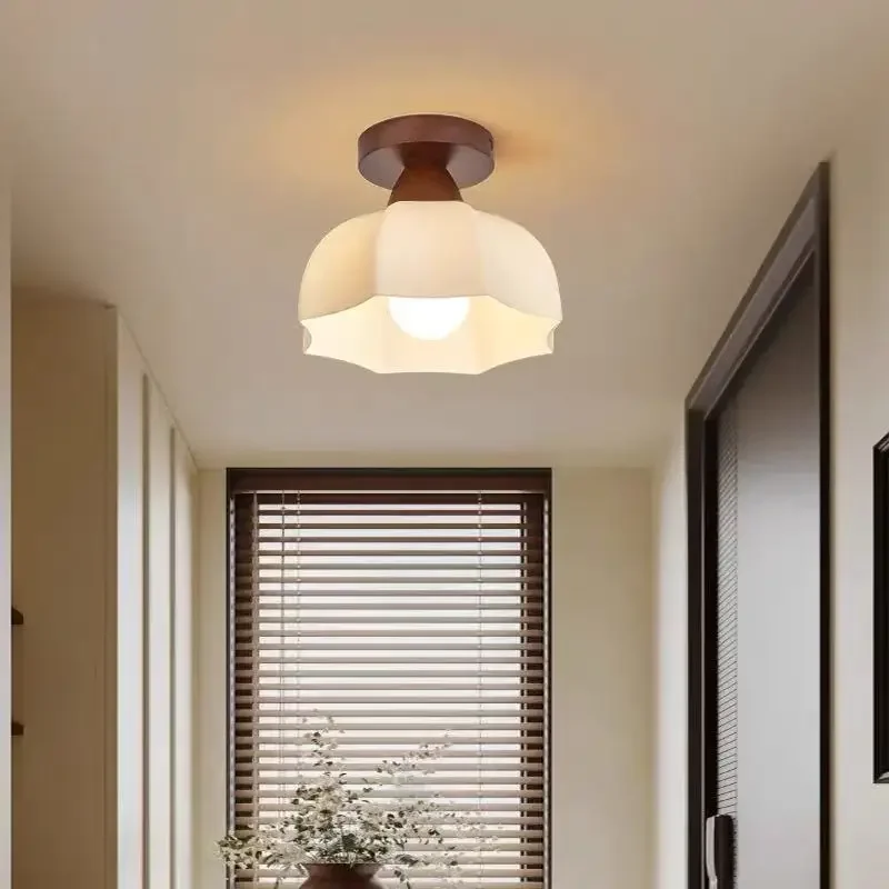 

Nordic Led Ceiling Lights Aisle Corridor Hallway Chandelier Ceiling Lamp for Living room Dining room Kitchen Bedroom Black White