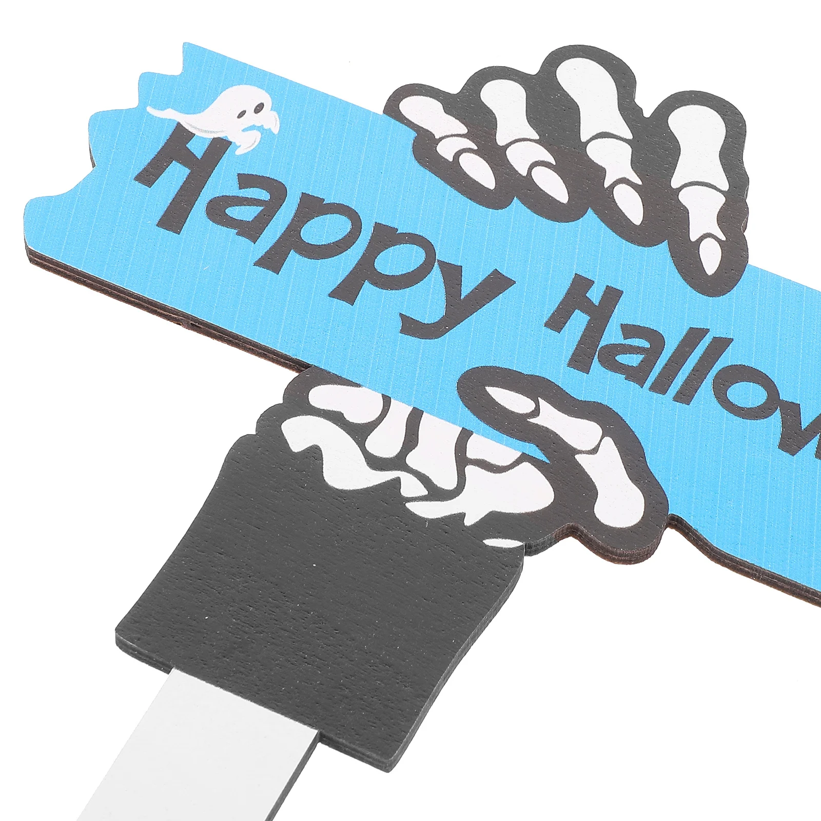 Halloween Garden Sign Outdoor Wood Signs Halloween Yard Decoration Special Design Easy to Use for Horror Scenes