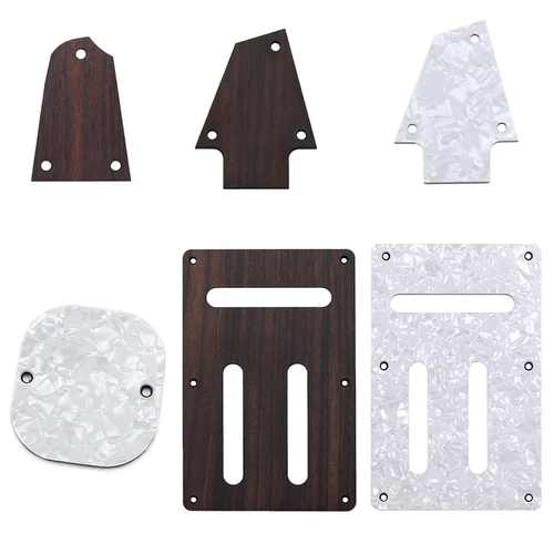 Accesorios para guitarra eléctrica de 7V, placa de cubierta de núcleo de hierro, placa de cubierta de escotilla electrónica, accesorios de placa de cubierta de resorte