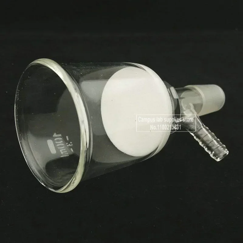 1Piece 30ml To 1000ml Glass Sand Core G3 Filter Funnel with 19#/24# Standard Joint Laboratory Filter Parts