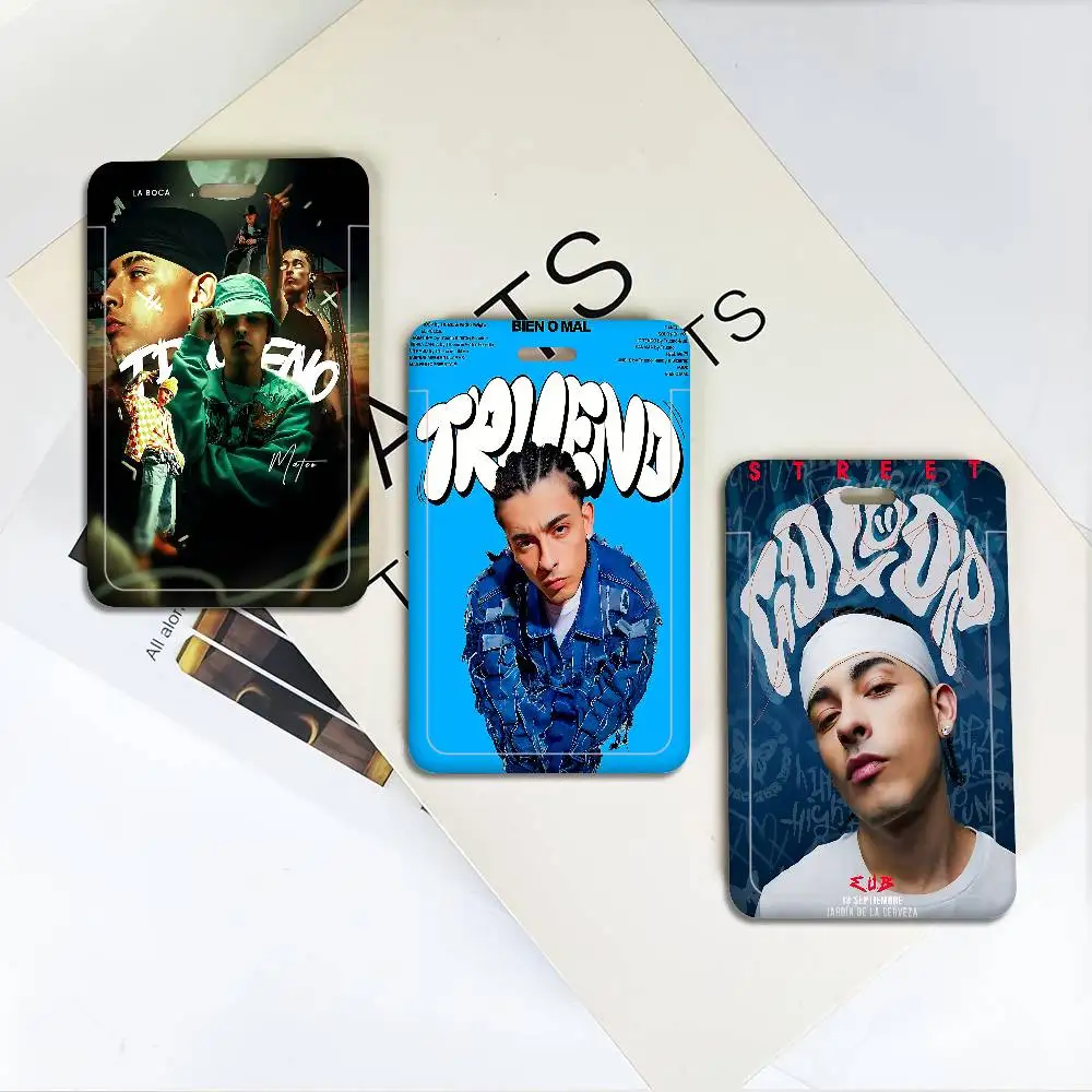 

Картхолдер T-Trueno Rapper Work Card с ремешком, чехол-кошелек для ID-карт, визиток и кредитных карт