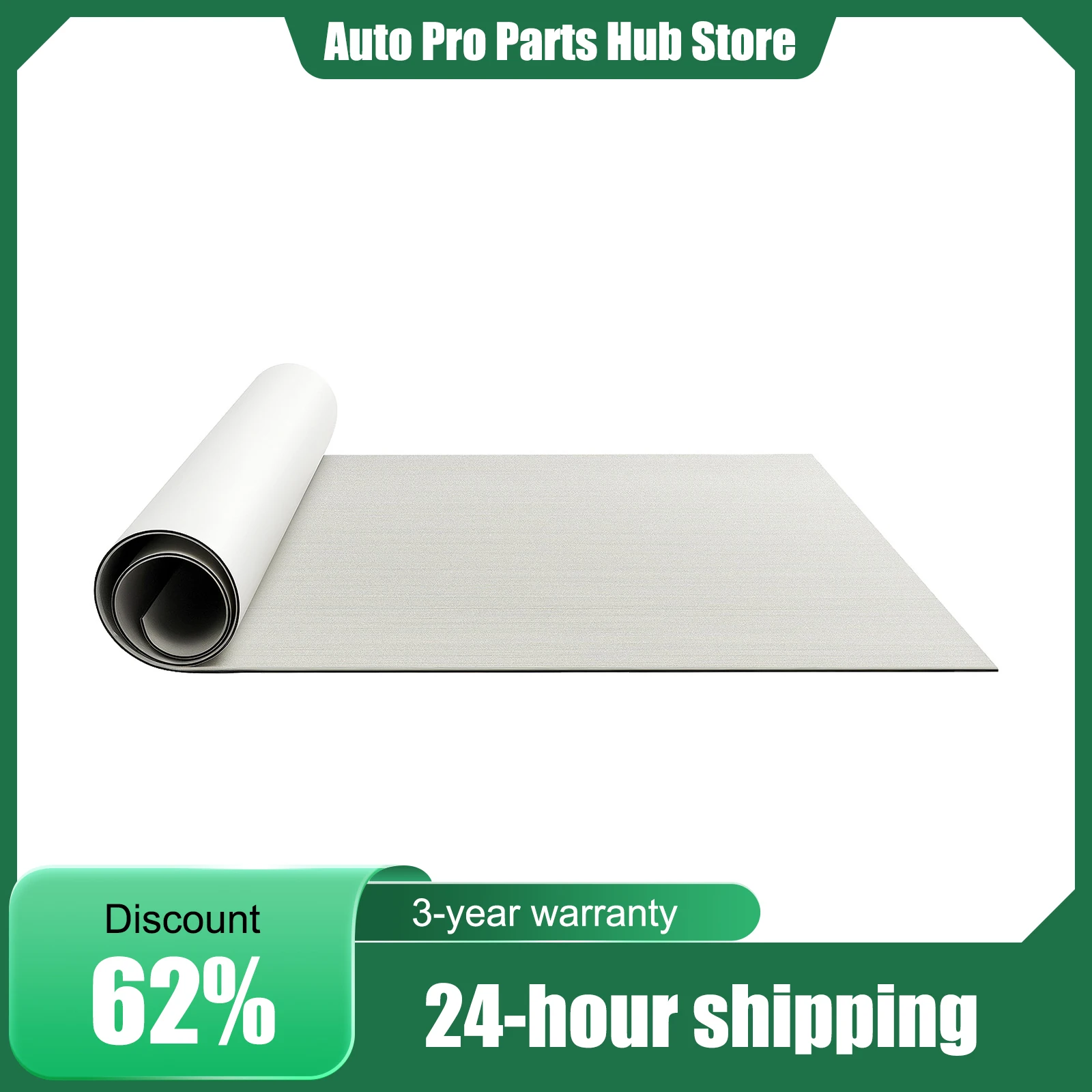 

Self-Adhesive EVA Foam Boat Faux Teak Boat Decking Sheet, Non-Slip for Yacht, Marine, RV Flooring Mat, 240 x 90 cm