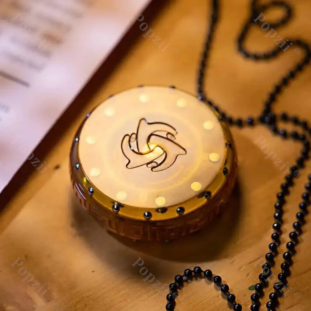 WANDER Z tambour de choc EDC, pièce de monnaie à cliquet magnétique, Fidget Spinner, gyroscope du bout des doigts, ornement de Table, jouets d'anxiété