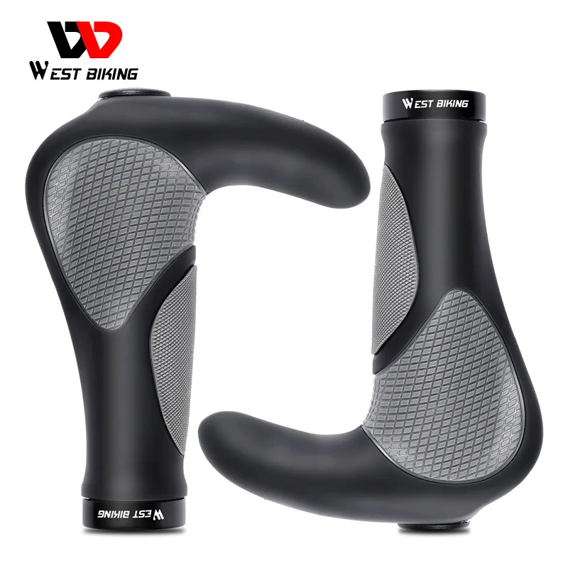 

Ergonomic Bicycle Grip Rubber Integrated MTB Cycling Hand Rest Mountain Bike Handlebar Casing Sheath Shock Absorption