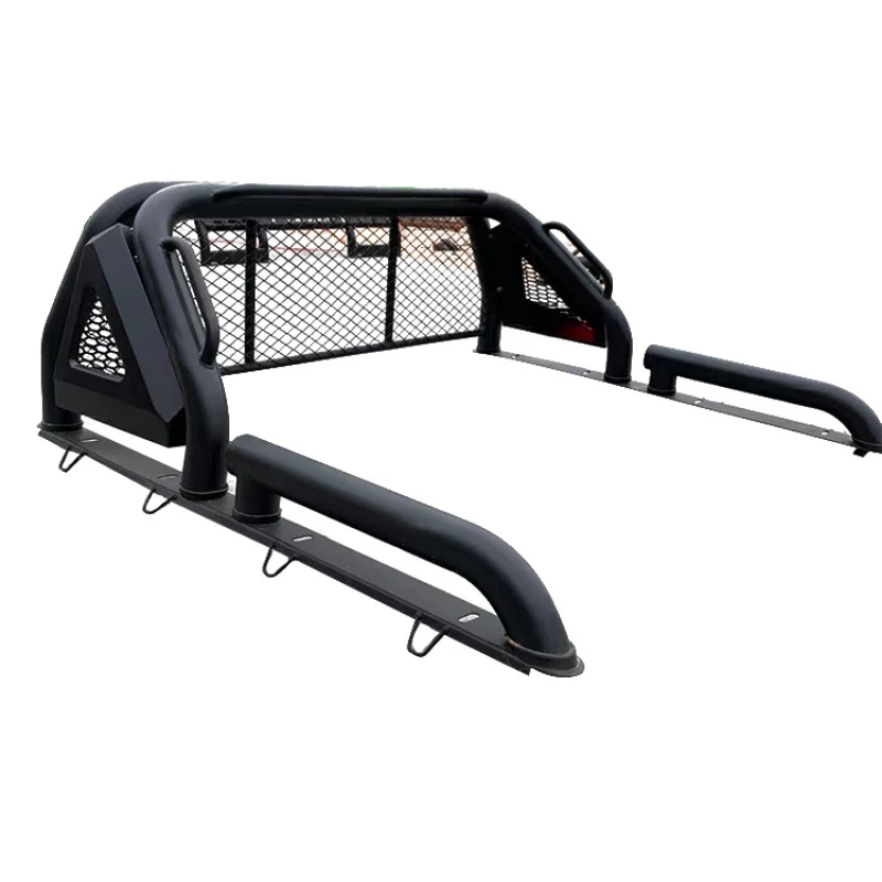 High Quality Universal 4x4 Manganese Steel Sport Roll Bar Roll Cage Pickup Exterior Accessories Fit For Ranger F-150 Hilux Revo