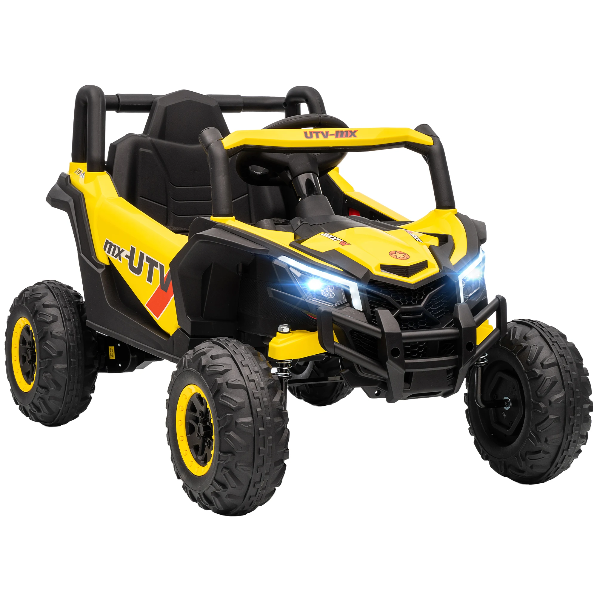 Coche eléctrico UTV de 12 V para niños, buggy eléctrico para niños con control remoto 2,4G, sistema de arranque lento.