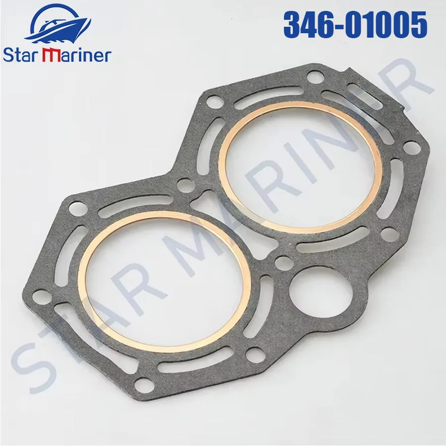 

Прокладка головки блока цилиндров 346-01005-1 346-01005 для лодочных моторов TOHATSU NISSAN 2-тактных 25 л.с. 30 л.с. 346-01005-0