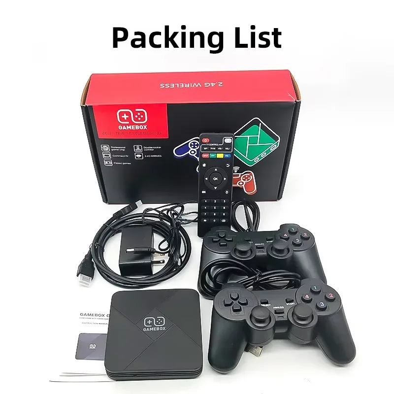 G5 S905X ريترو لعبة فيديو صندوق أكثر من 10 أجهزة محاكاة ثنائية النظام 4 النواة وحدة المعالجة المركزية 4K سوبر HD لعبة فيديو وحدة التحكم دعم NDS/PS1/PSP TV Box #3