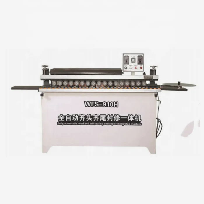 

Popular Hot sell Economical Woodworking Automatic Edge Bander Wood Head and Tail Trimming Sealing and Repair Integrated Edge Ban