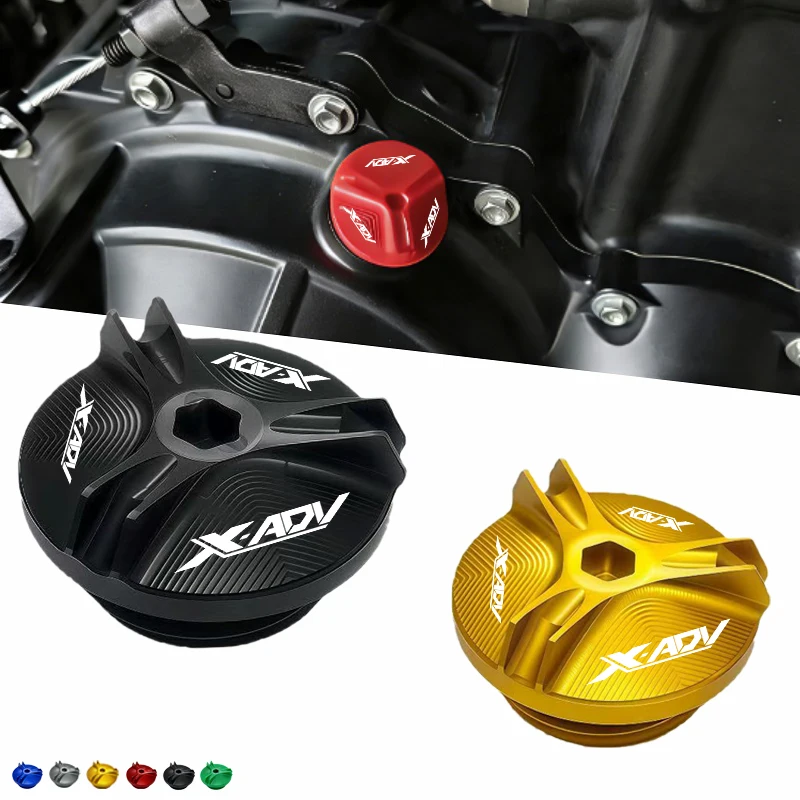 

2026 Motorcycle engine oil cap bolts fuel filler cap protection For HONDA X-ADV750 XADV750 X-ADV XADV 750 accessories
