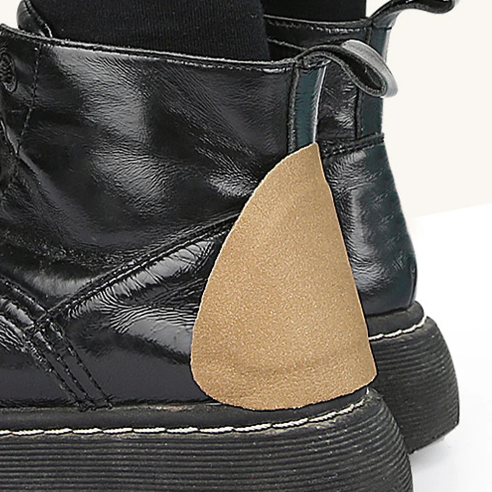 Almohadillas antifricción resistentes al desgaste, empuñaduras de talón para botas, tacones altos, zapatillas de deporte, insertos de cojín de talón, herramienta para el cuidado de los pies, 5 uds.