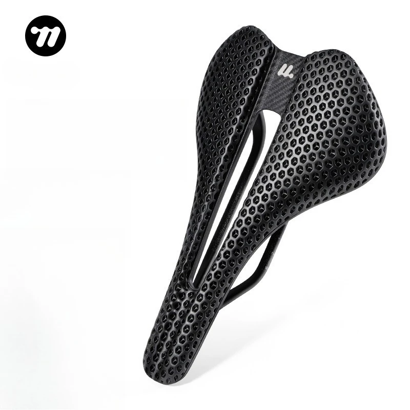 

Углеродное велосипедное седло с 3D принтом для шоссейного велосипеда MTB 240*150 мм, сиденье для велосипеда, 184 г, сверхлегкое седло, подушка, детали для велосипеда, аксессуары