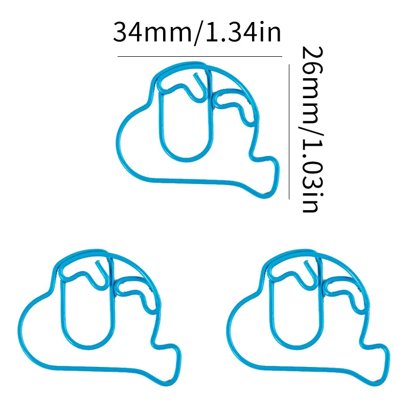 Crayón de dibujos animados para estudiantes, Clips de papel pequeños de nueva forma, marcapáginas bonito, Pin creativo, carpeta de papel, papelería,