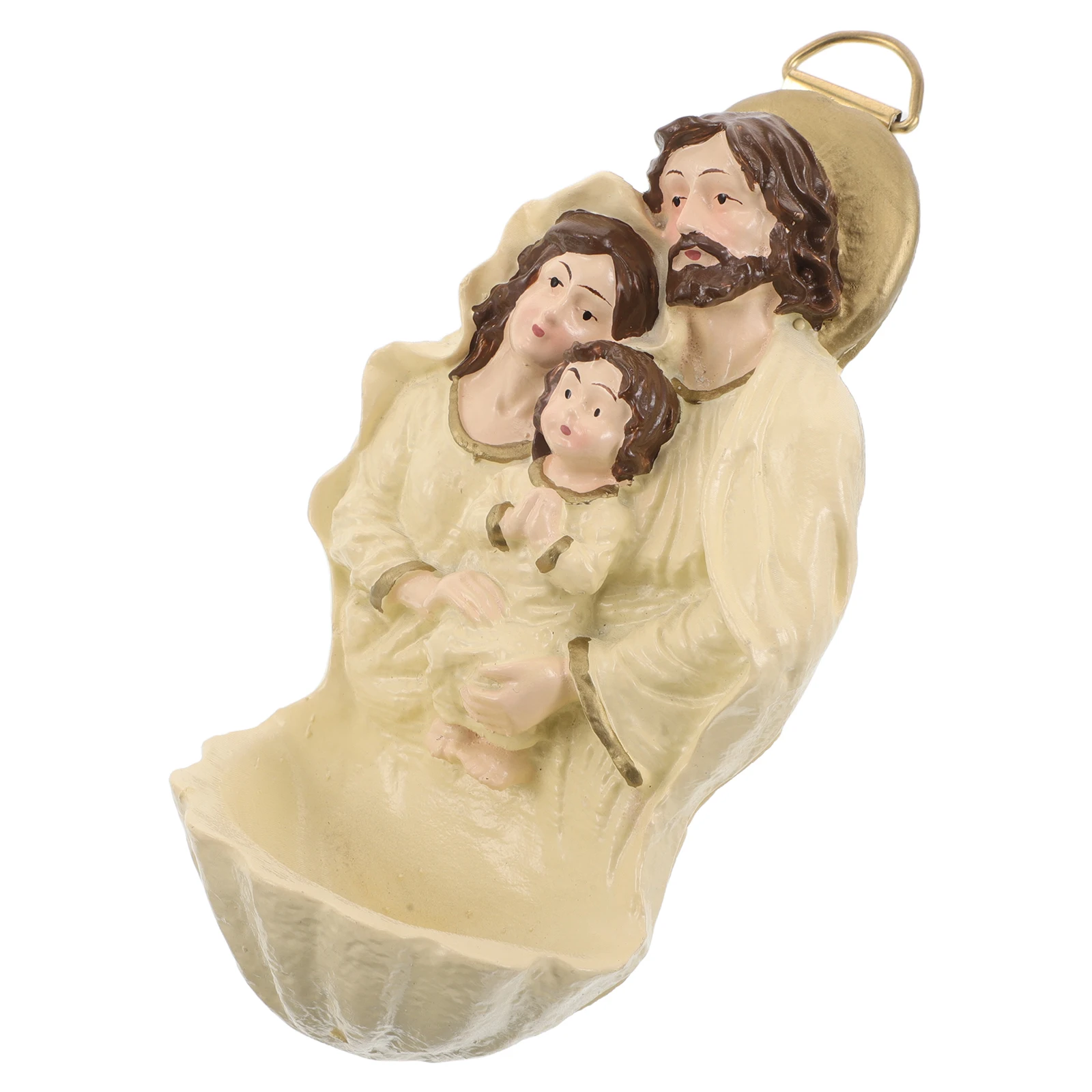 

Nativity Scene Resin Jesus Birth Statue Christmas Display Religious Catholic Home Wall Hanging Decor Spiritual Centerpiece