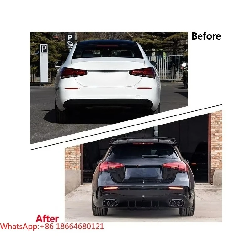 Performance Conversion Bumper Kit for E-Class W213 2016-2023 W214 2024+ C-Class W206 2022+ New