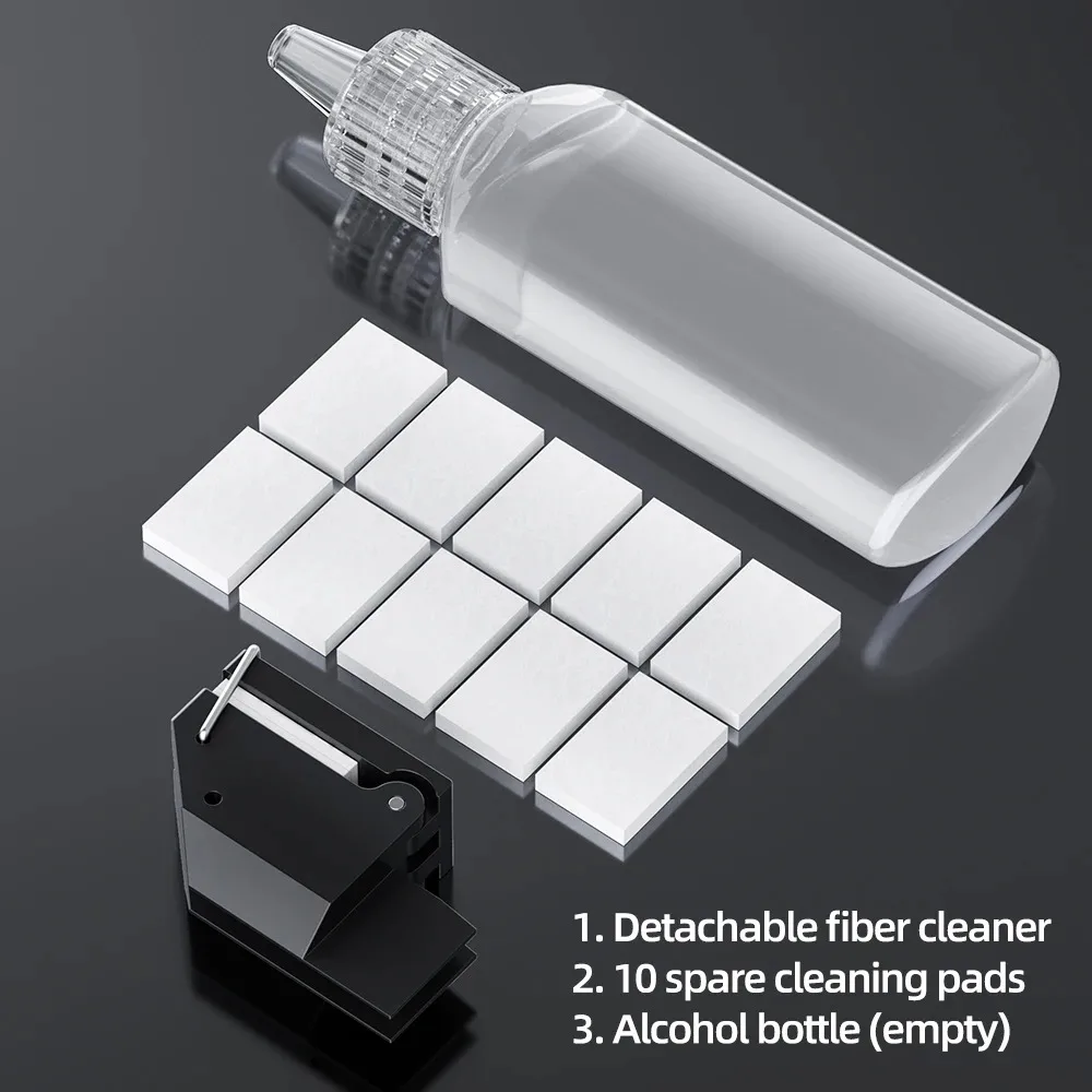 

Plier accessories, detachable fiber optic wiping clip adapter, fiber optic wiping tool supporting Miller pliers