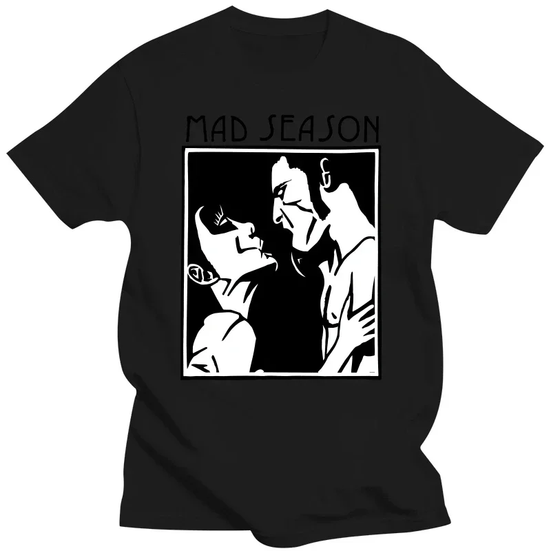 New Vintage Mad Season T Shirt Above Music Rock Grunge Legends Gift Men Women Vintage HOT Casual Round Neck Breathable Top