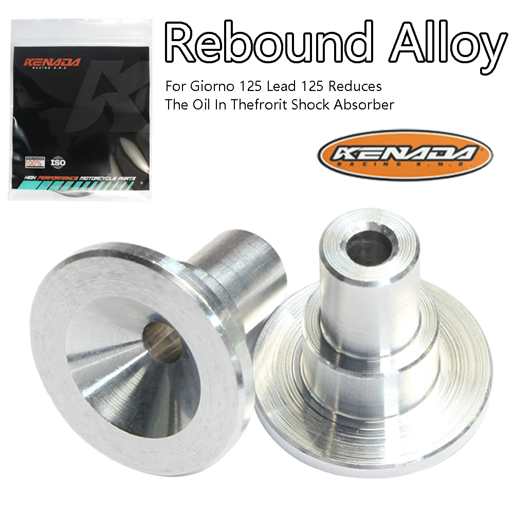 

KENADA High Performance Racing Alloy Shock Absorber for Hon Da Wave 110 100 125, Reduce Oil Leakage