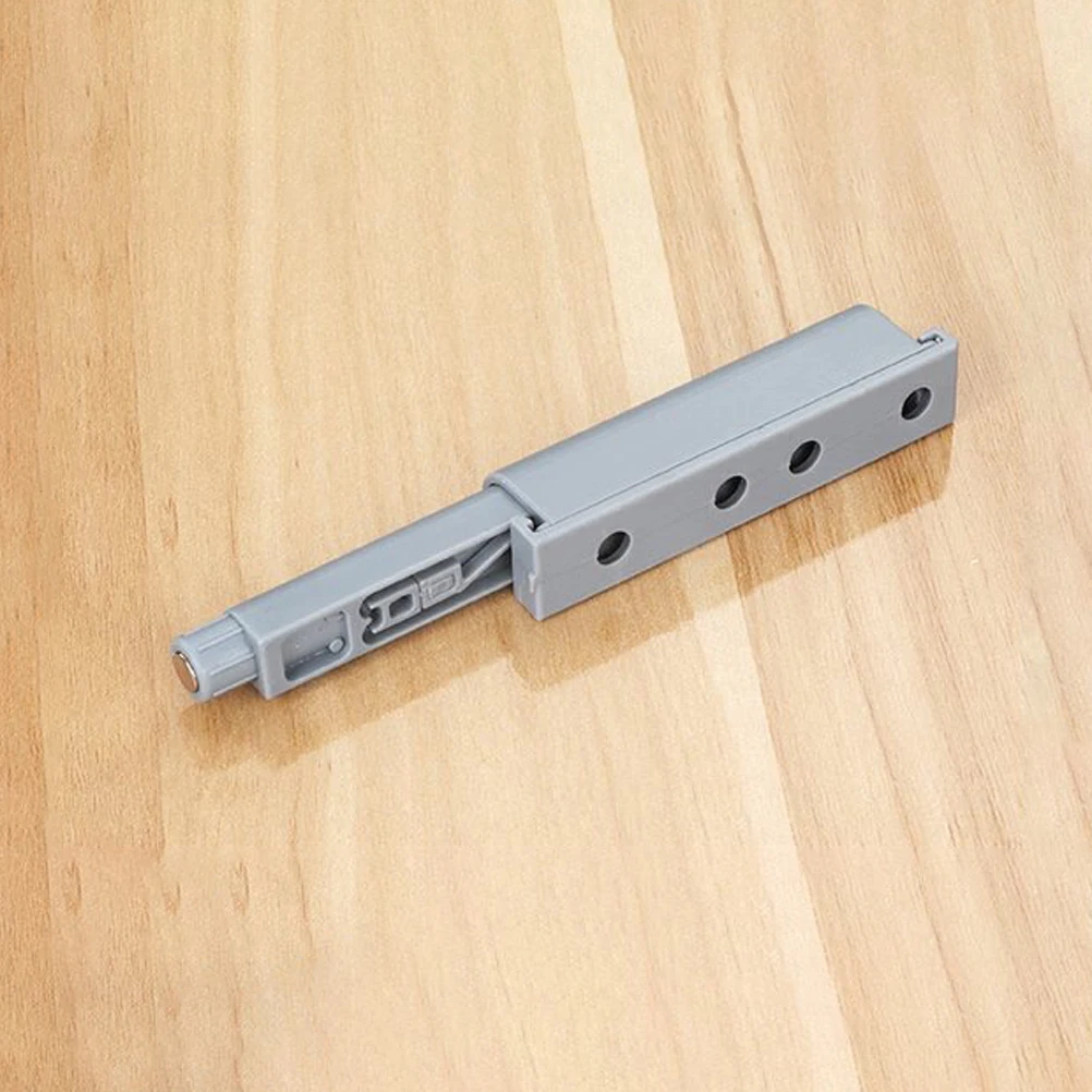 3Pcs Cabinet Door Latches ABS Plastic Magnetic Adjustable Distance Push Open Drawer Wardrobe Invisible Safe Long Service