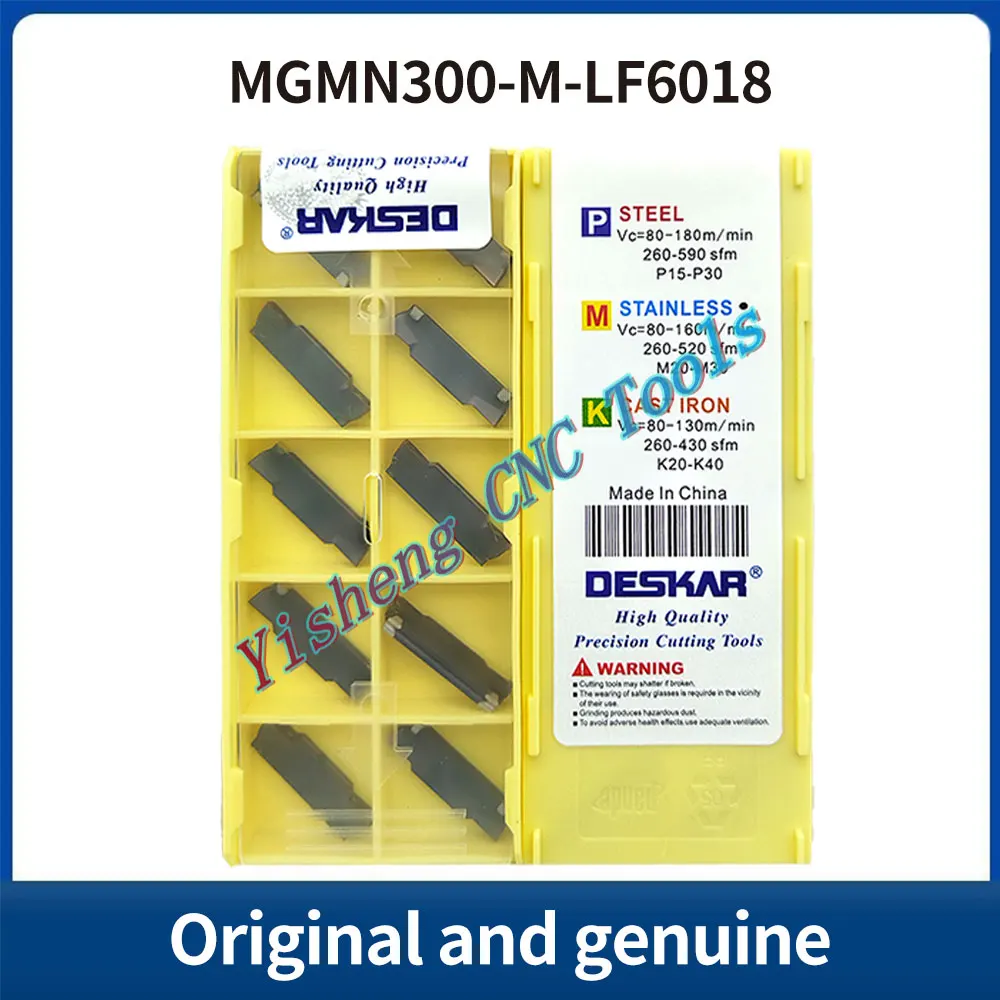 

DESKAR 100% Original MGMN300-M MGMN400-M MGMN500-M MGMN600-M LDA LF6018 TF618 K10 LF9018 CNC cutting tool