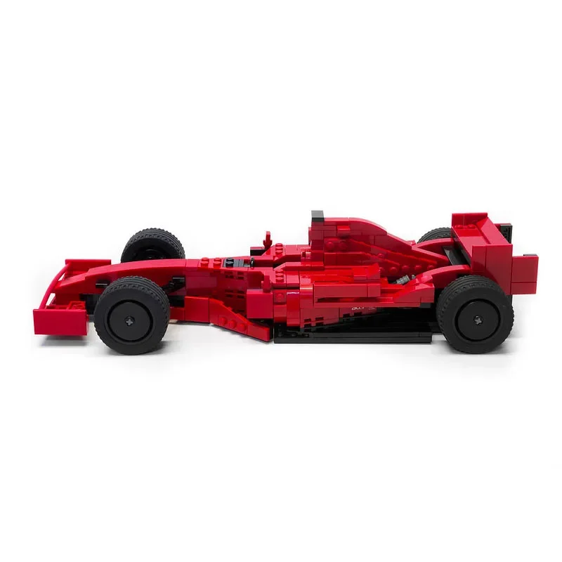 MOC-33923 Formule 1 F2007 Race Auto Bouwsteen Model 519 Onderdelen Moc Creatieve Jongen Verjaardag Bouwstenen Speelgoed Cadeau